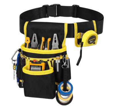 Tool Belt, UUP Magnetic Tool Pouch with 26 Pockets, Heavy Duty Tool Belts for Men,Utility